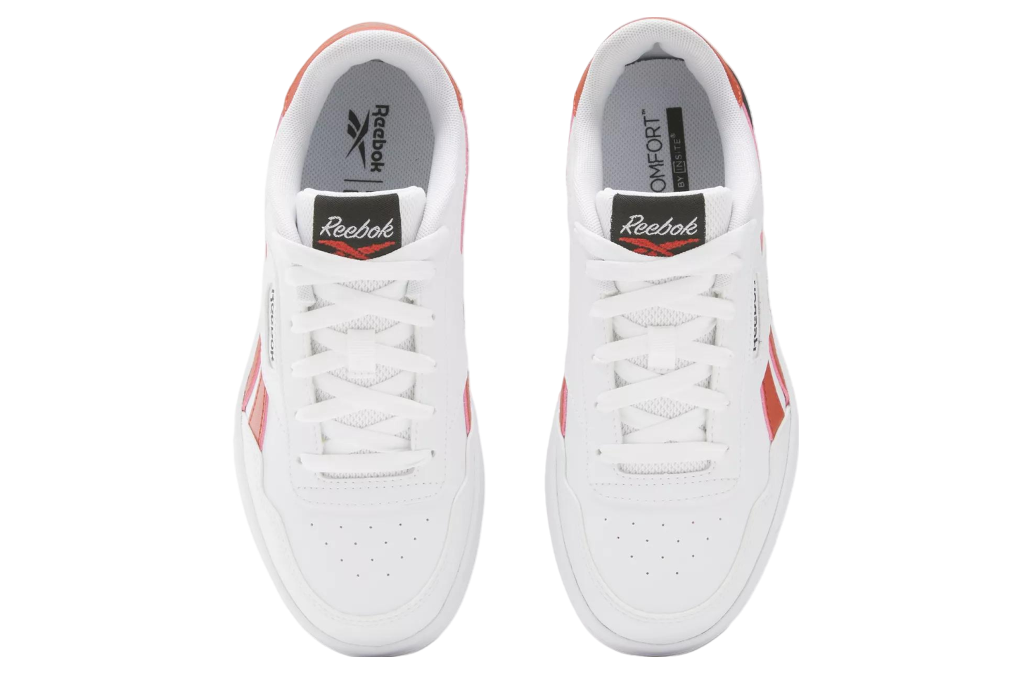 Reebok Court Advance Clip WMNS White / Brick Red