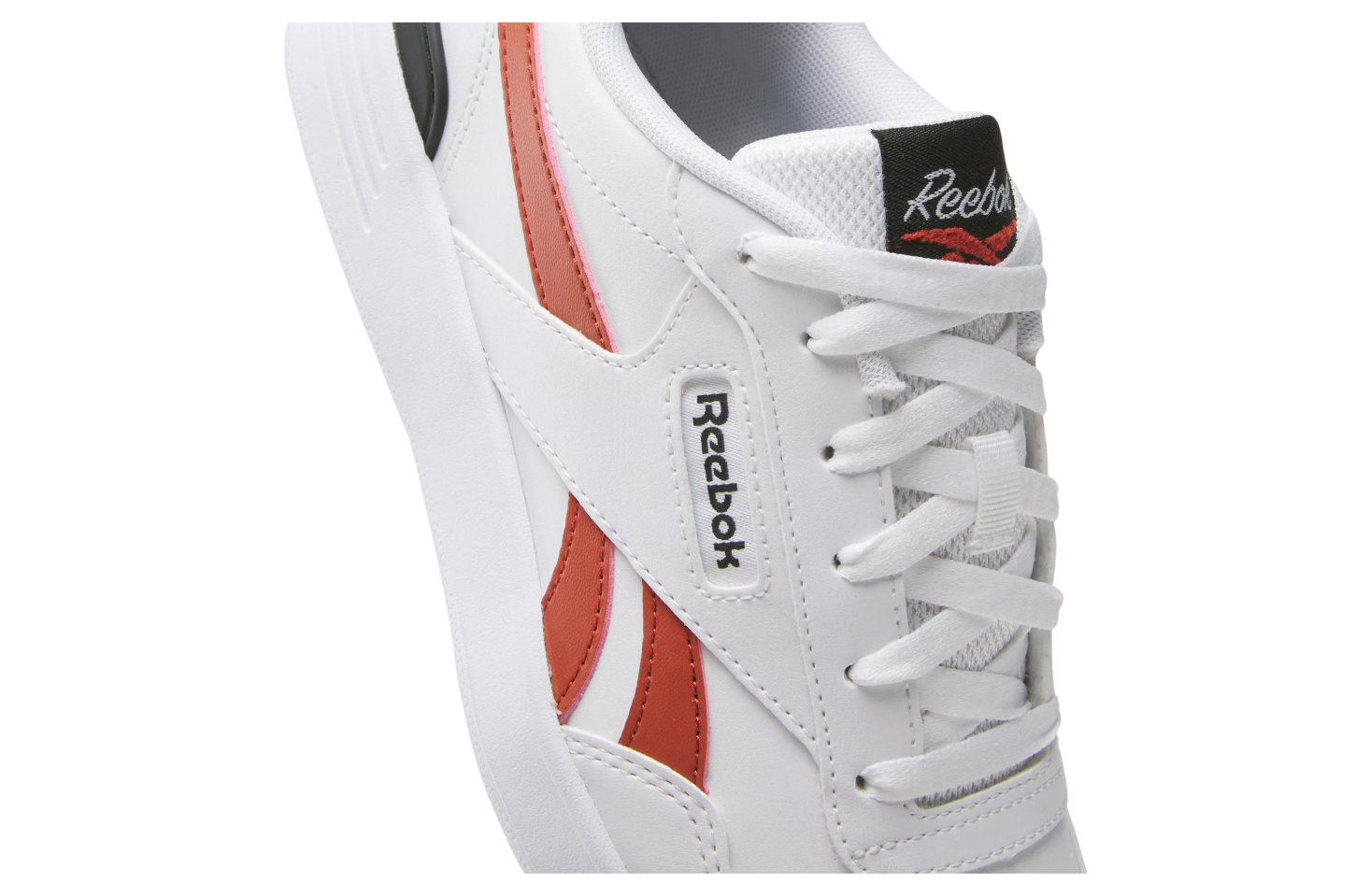 Reebok Court Advance Clip WMNS White / Brick Red