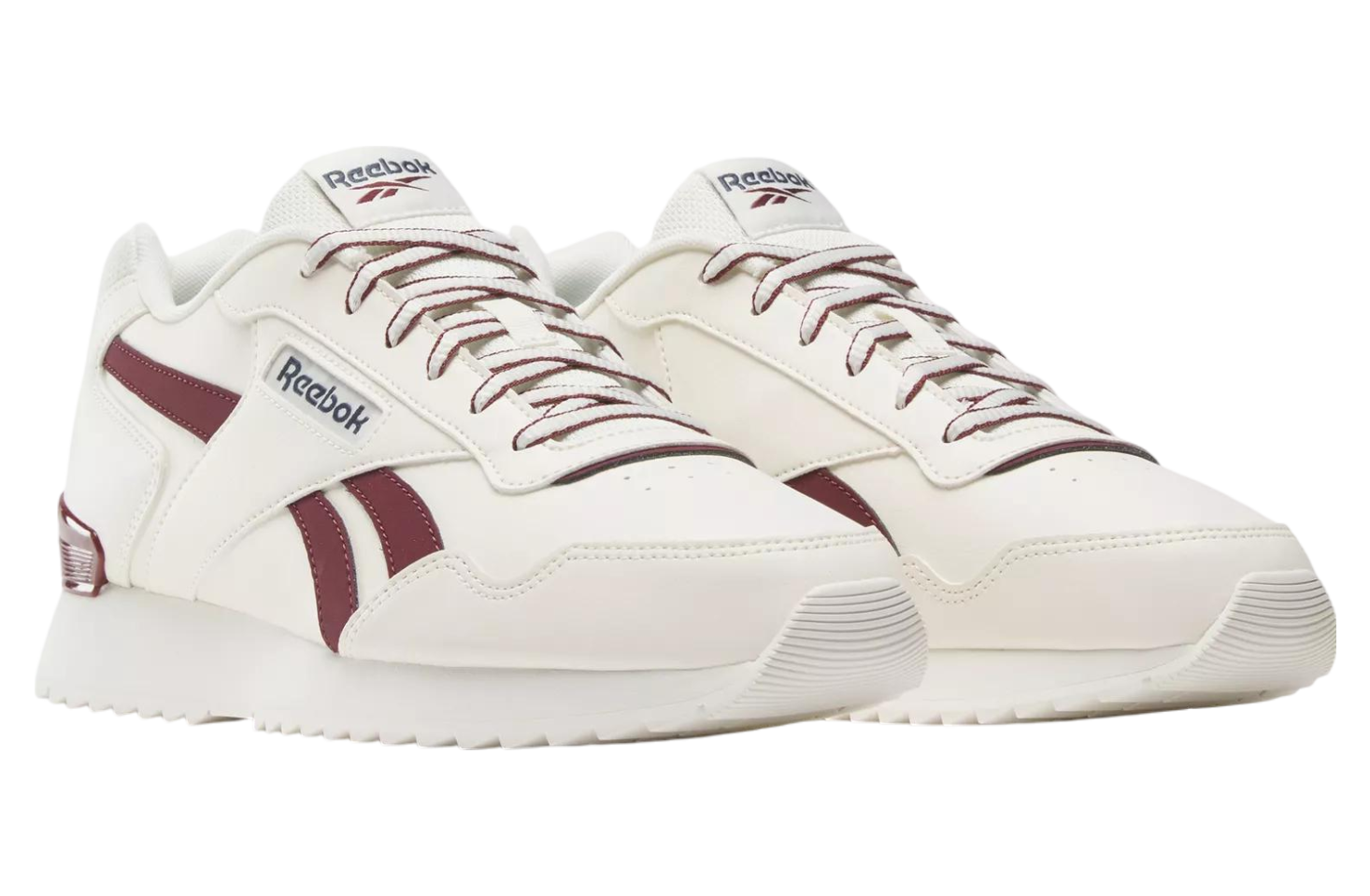 Reebok Glide Ripple Clip Chalk / Classic Maroon