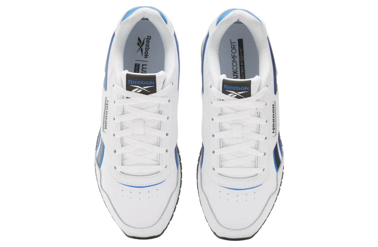 Reebok Glide White / Kinetic Blue