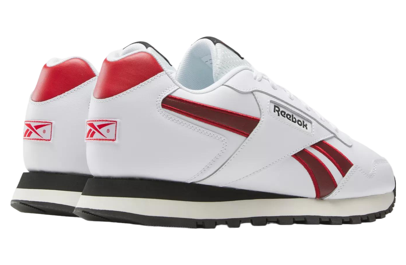 Reebok Glide White / Vector Red