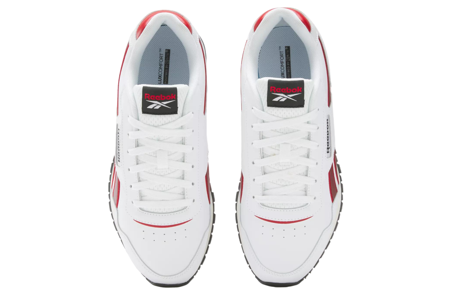 Reebok Glide White / Vector Red