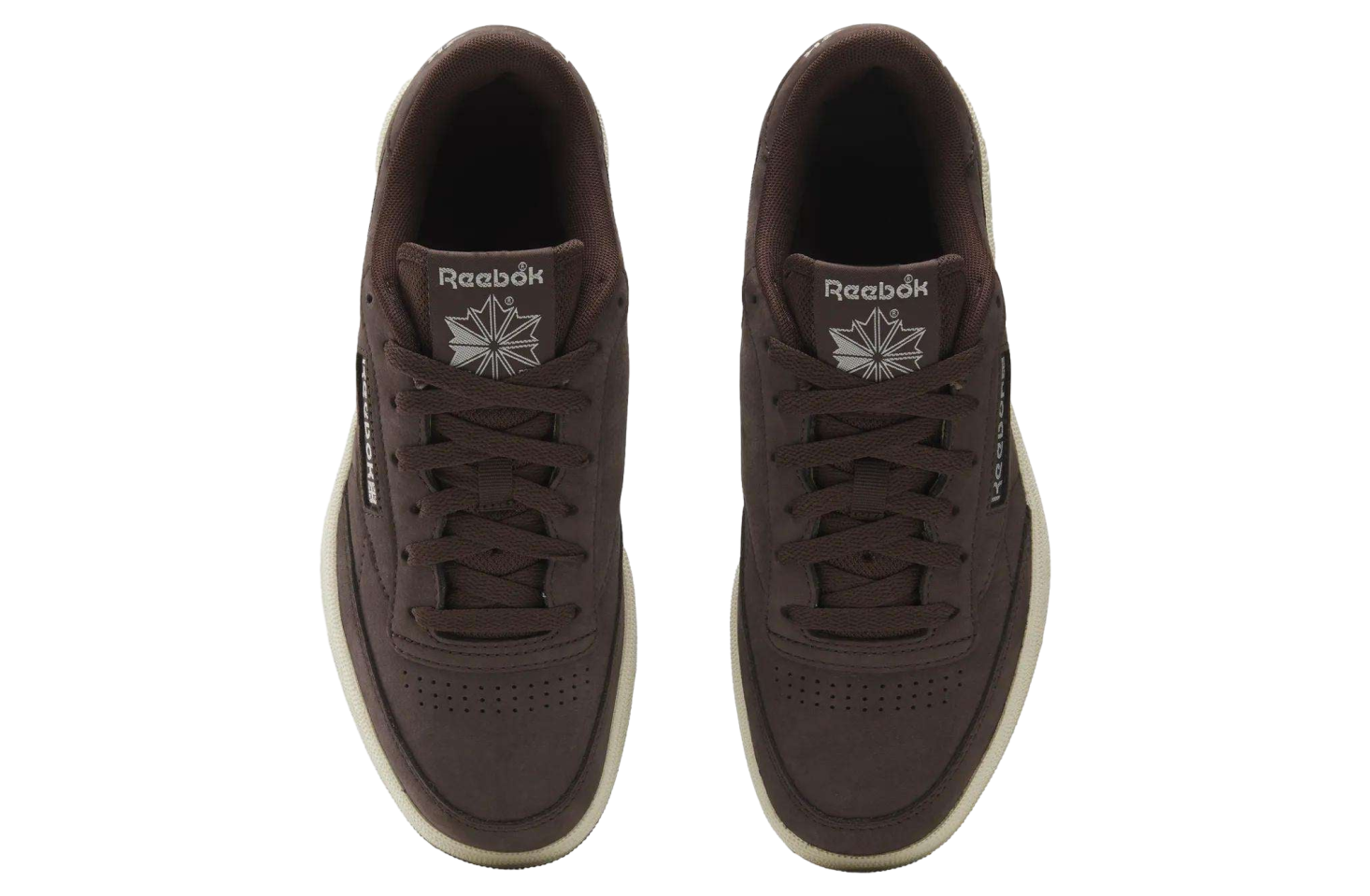 Reebok Mens Club C 85 Dark Brown / Linen