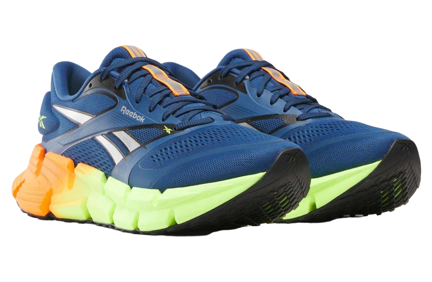 Reebok Mens Floatzig 2 Running Athletic Blue / Digital Lime