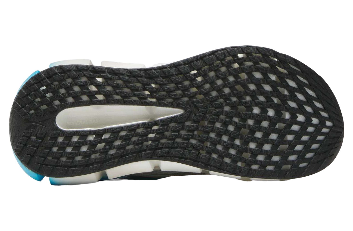 Reebok Mens Floatzig 2 Running Future Cyan / Black