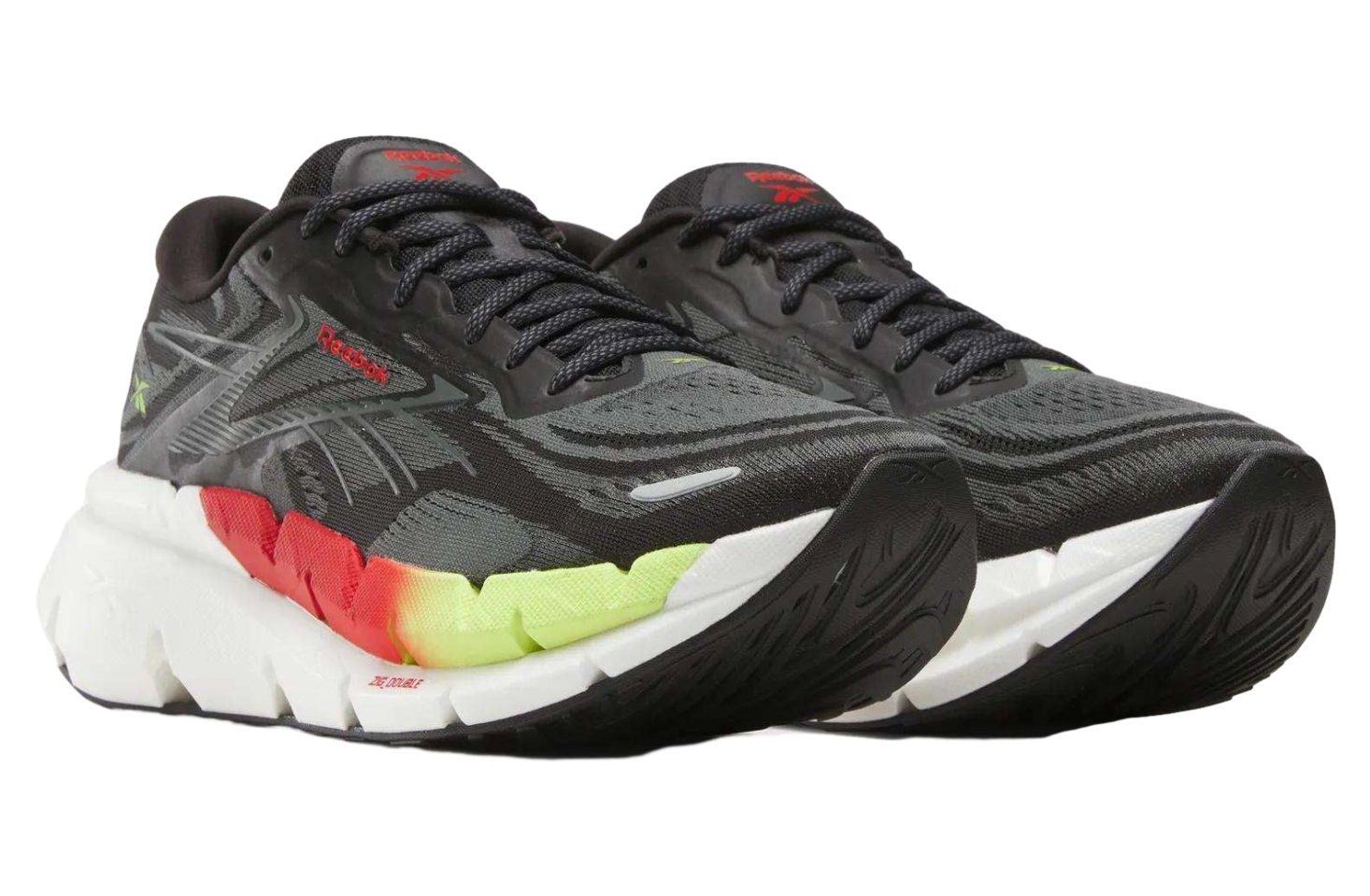 Reebok Mens Floatzig Double Running Black / Red