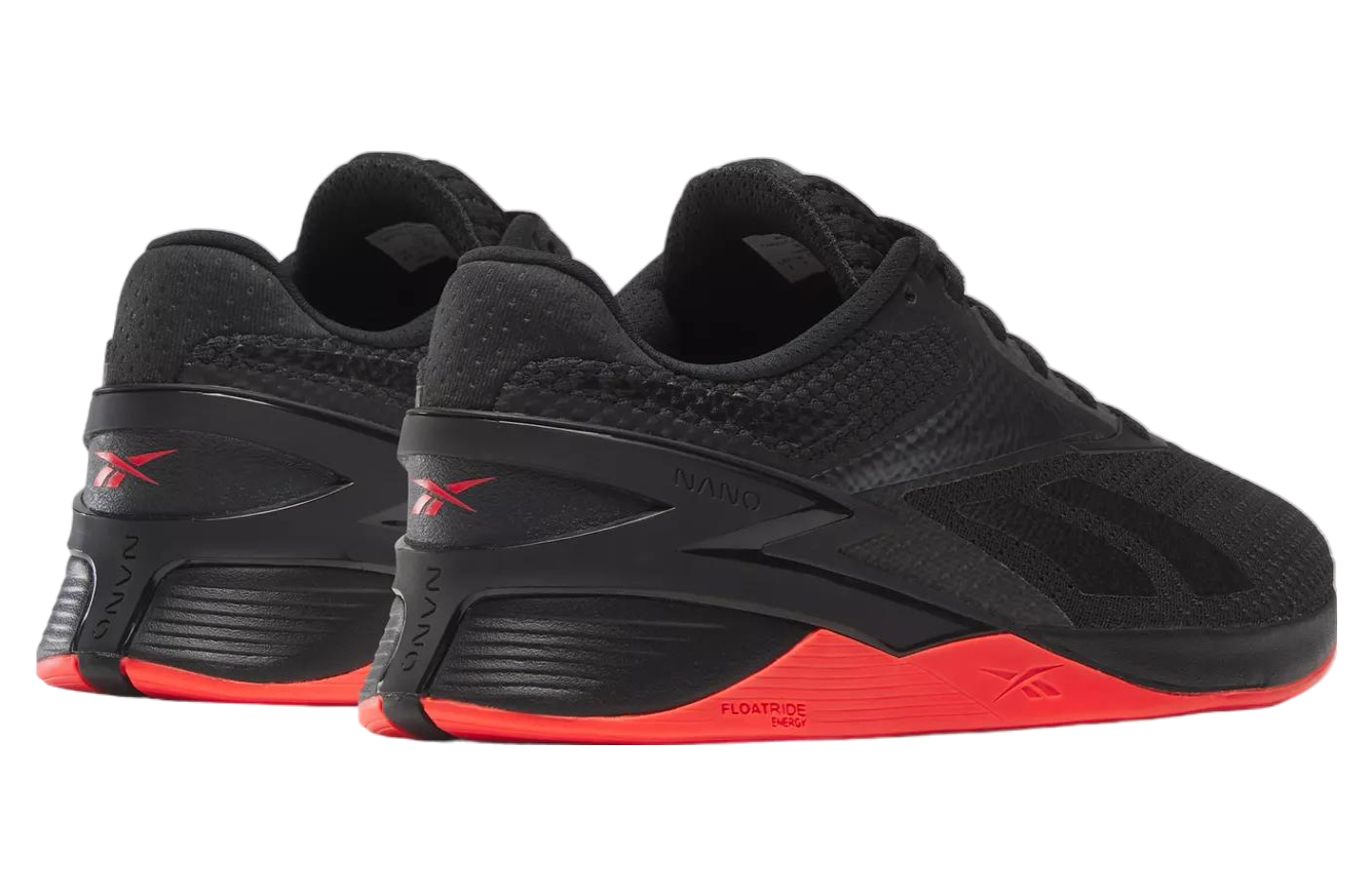 Reebok Nano X3 Core Black / Neon Cherry