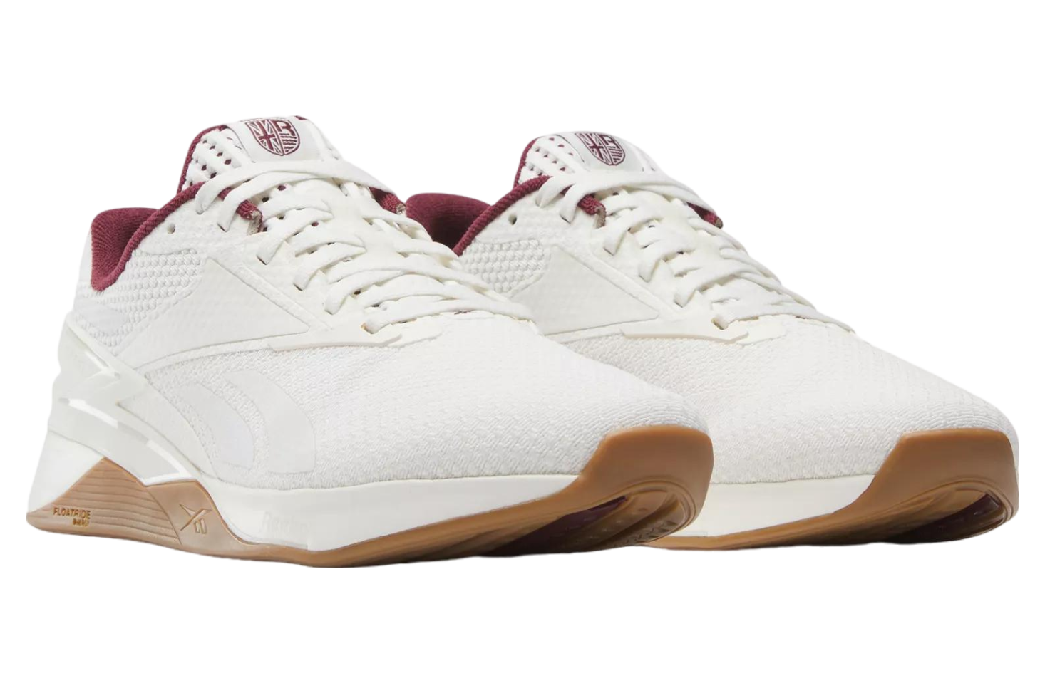 Reebok Nano X3 Varsity White / Classic Maroon