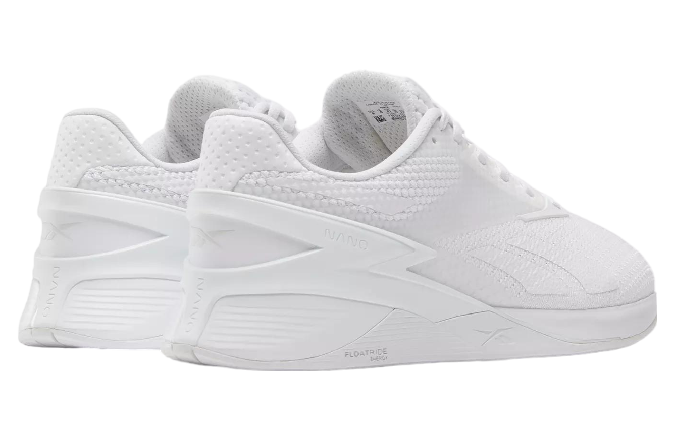 Reebok Nano X3 White Cold Grey 1 Size 14 Men