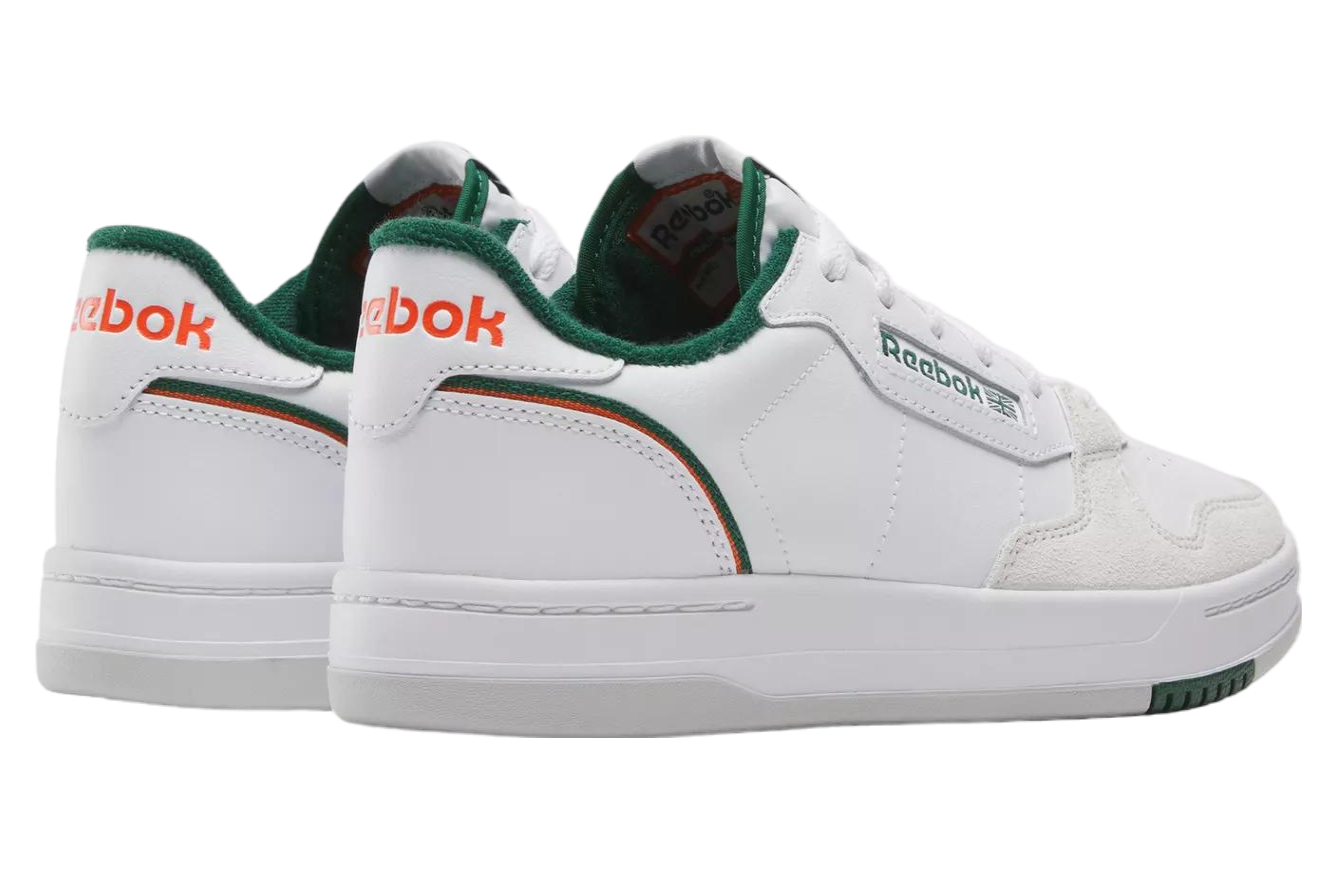 Reebok Phase Court White / Dark Green