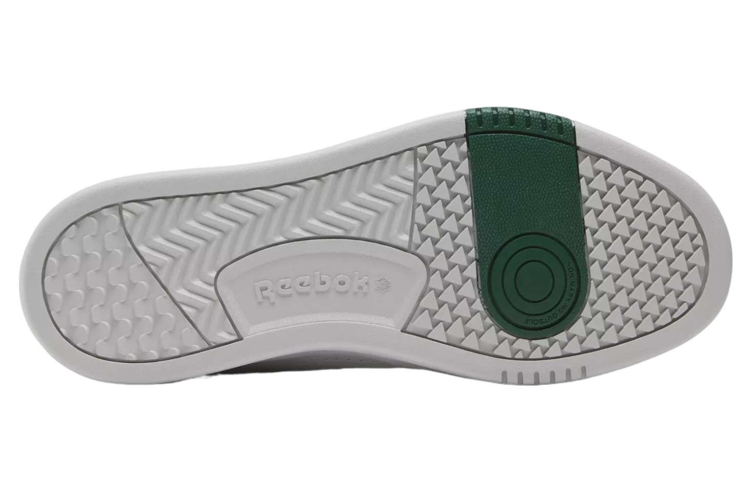 Reebok Phase Court White / Dark Green