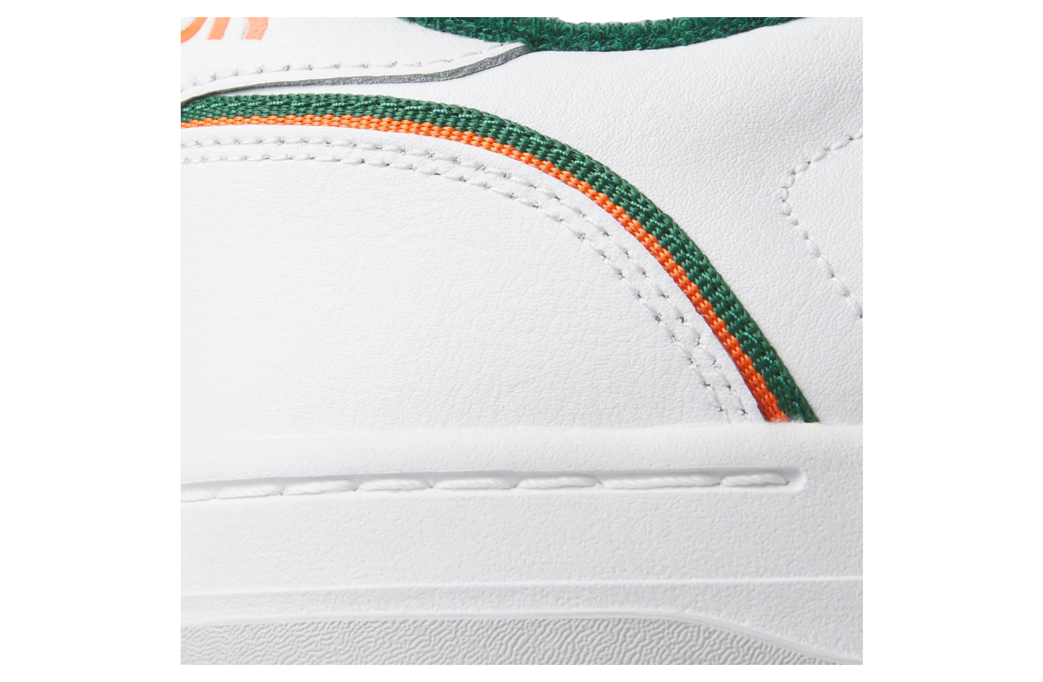 Reebok Phase Court White / Dark Green