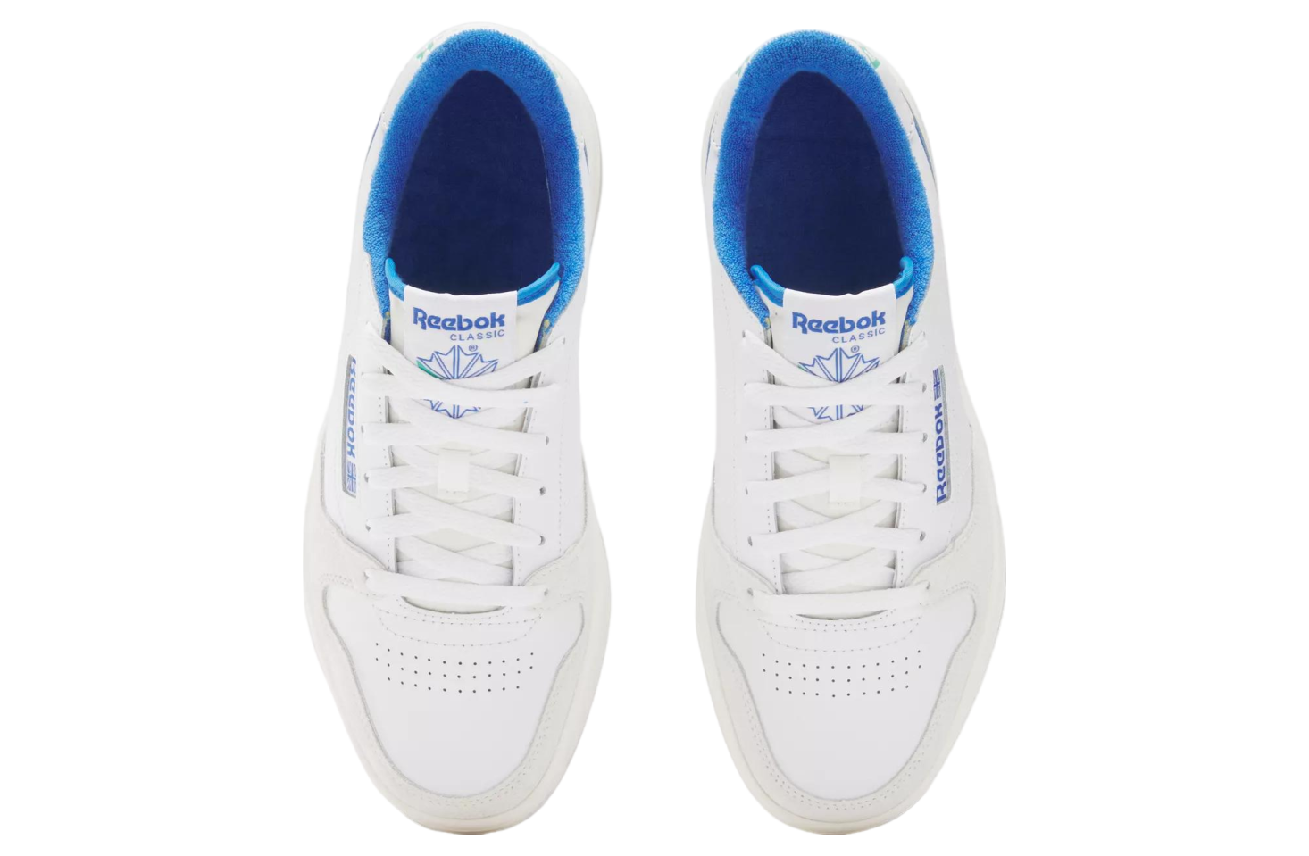 Reebok Phase Court White / Kinetic Blue