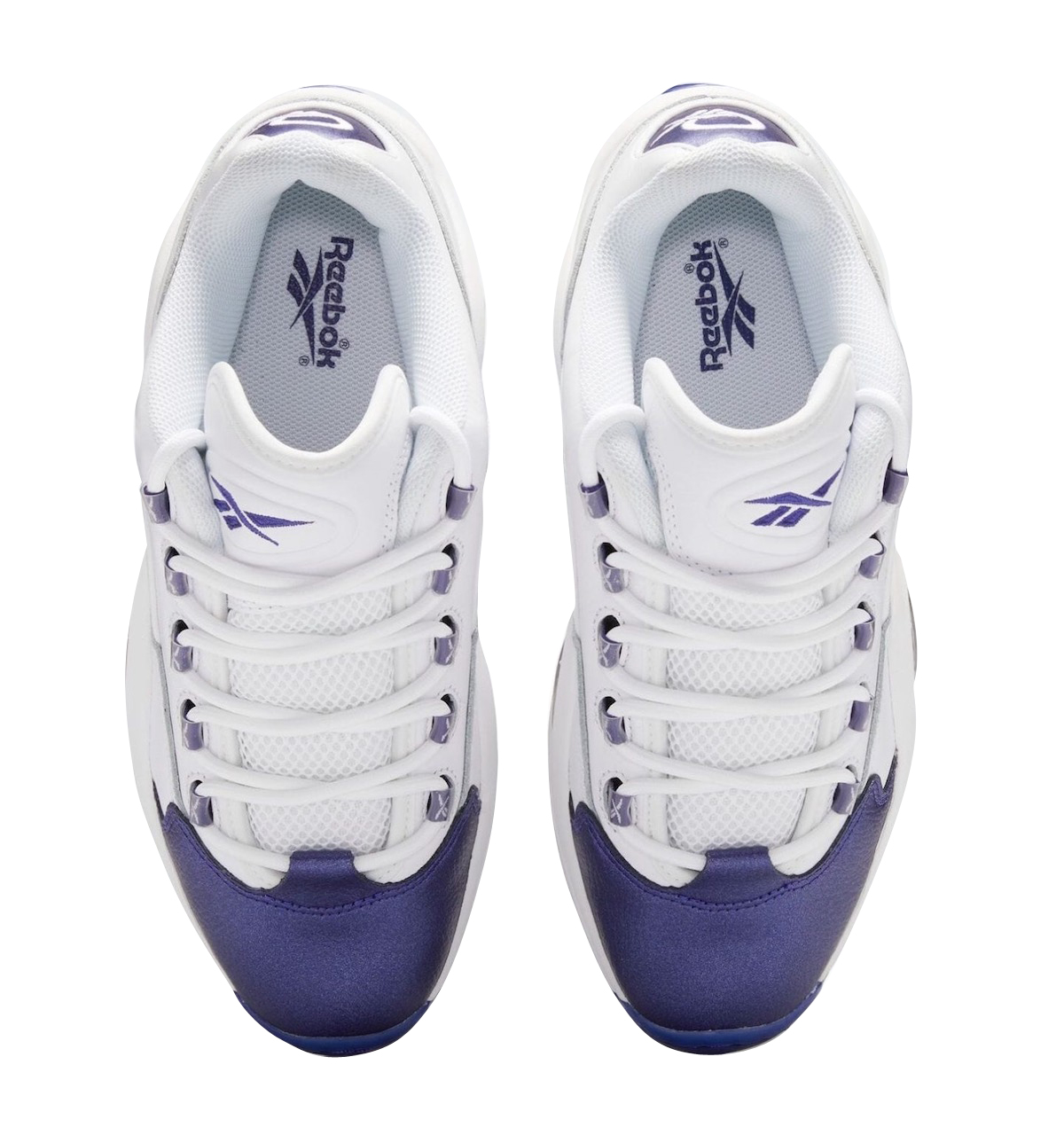 Reebok Question Low Purple Toe