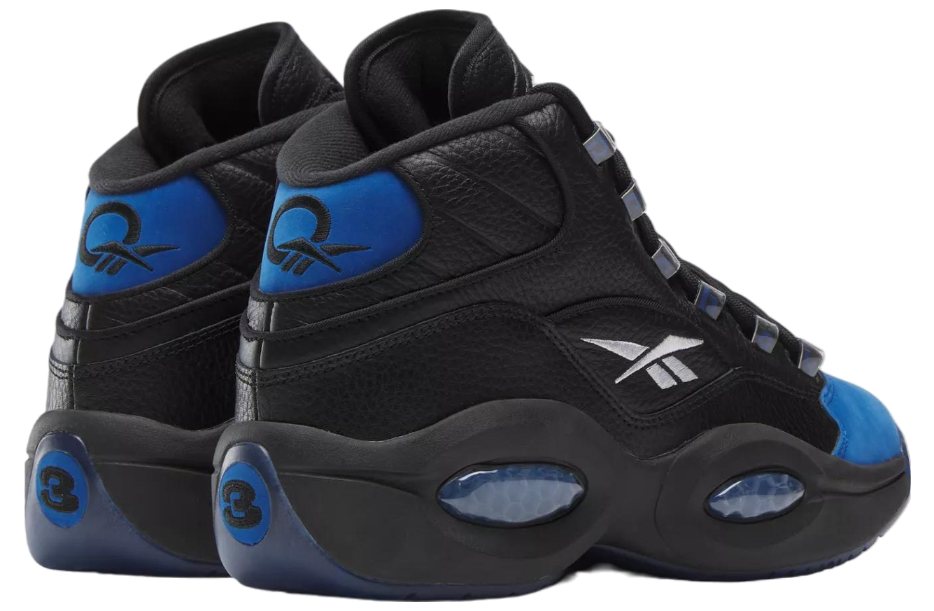 Reebok Question Mid Black & Blue