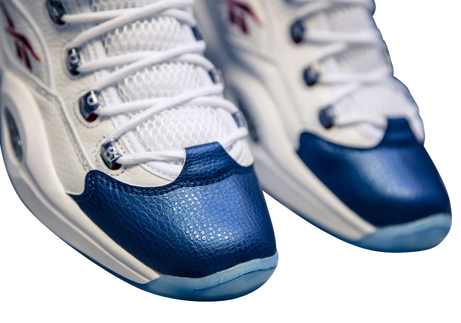 Reebok Question Mid Blue Toe