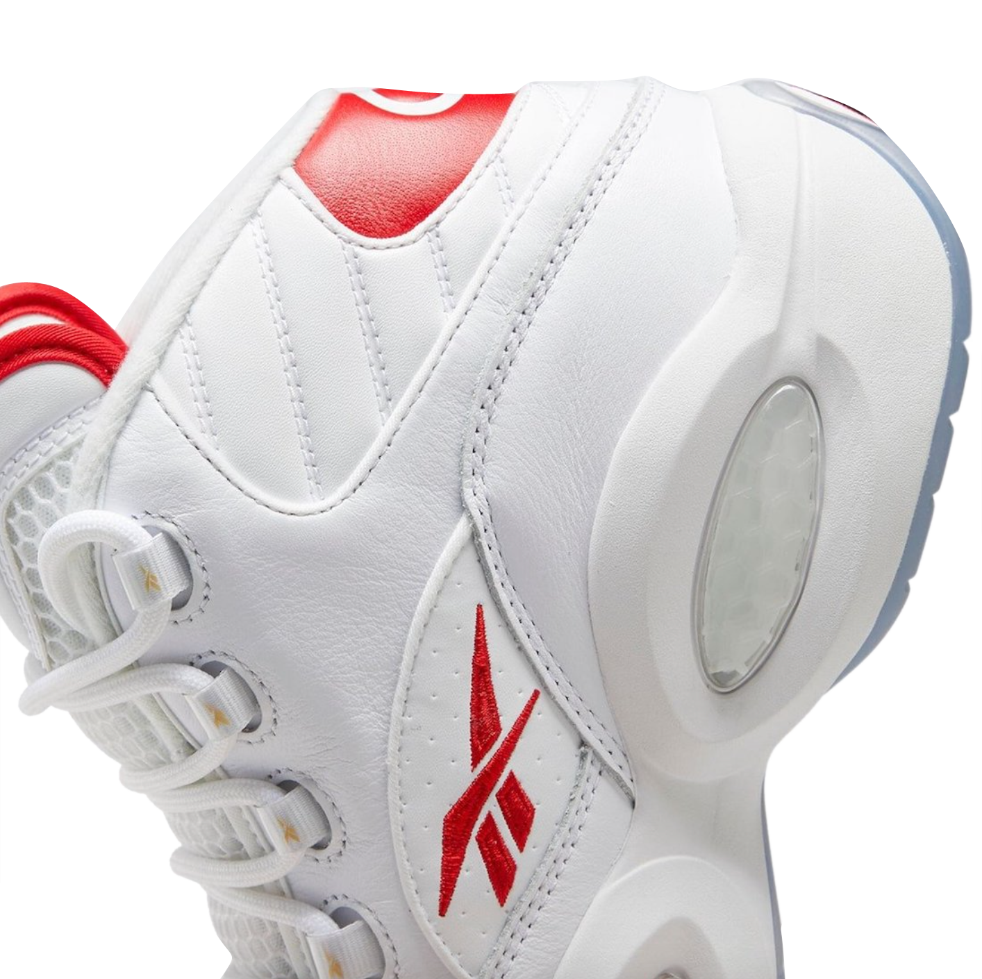 White and outlet red reebok question