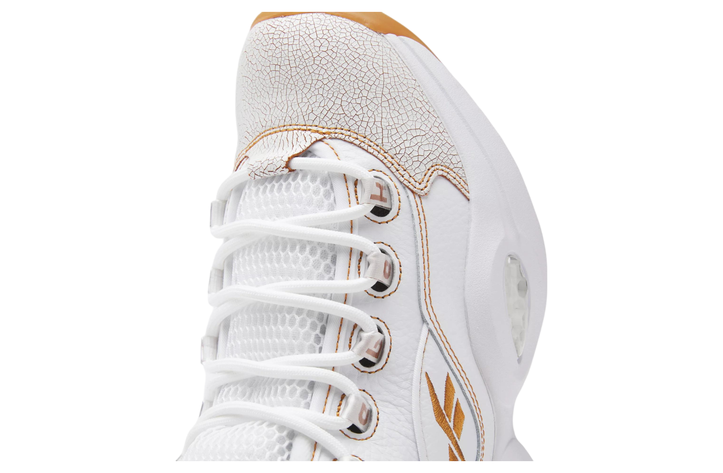 Reebok Question Mid White / Salted Caramel