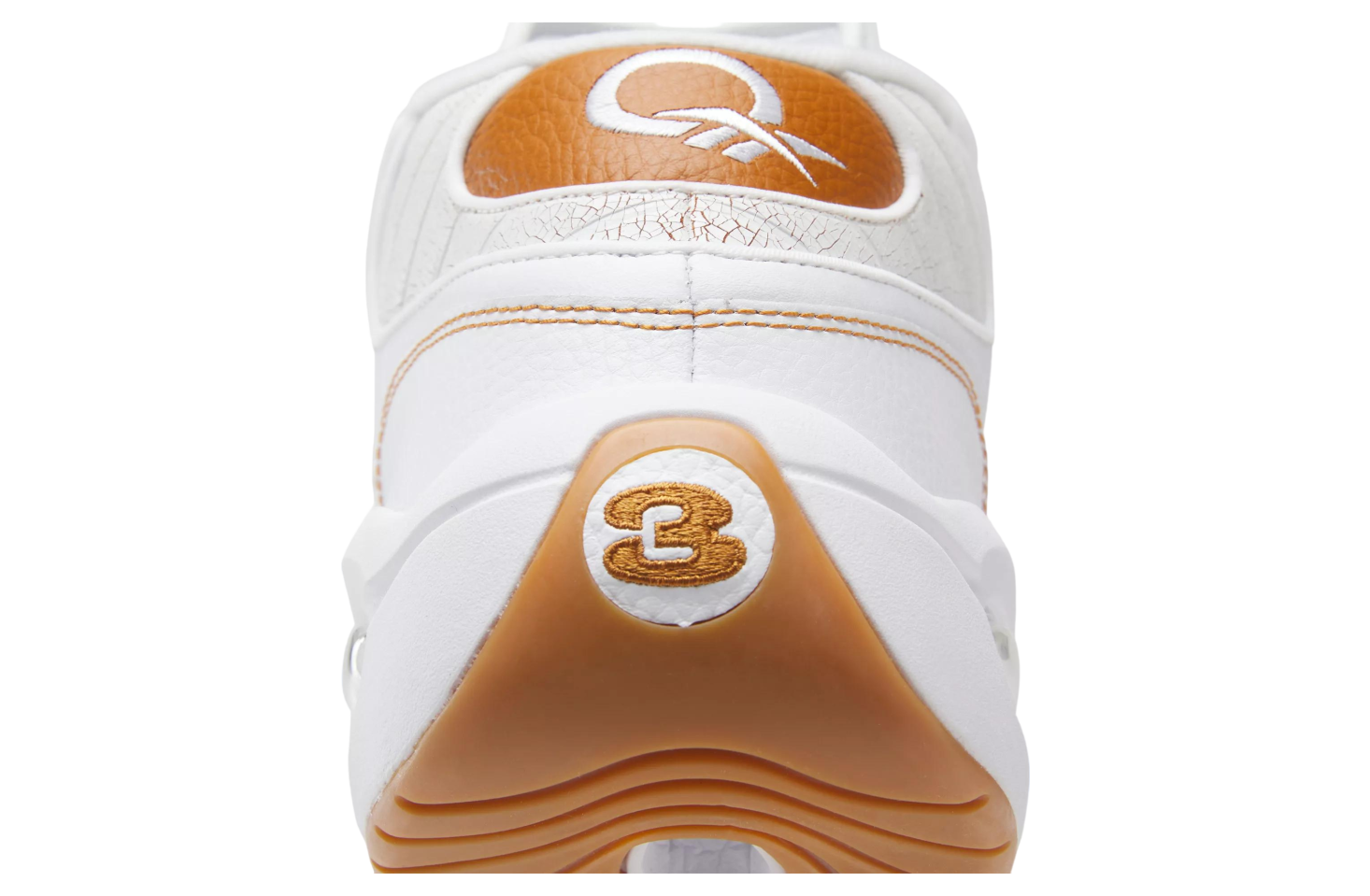 Reebok Question Mid White / Salted Caramel