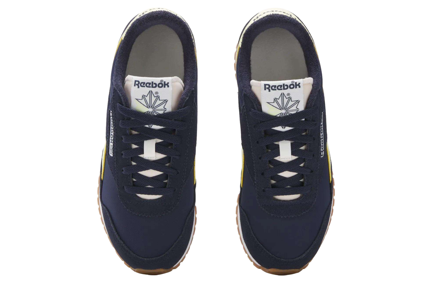 Reebok Womens Classic AZ WMNS Vector Navy / Yellow Haze