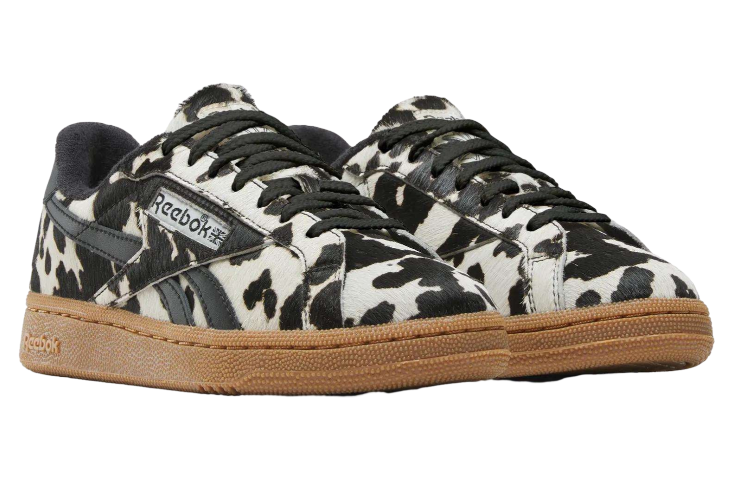 Reebok Womens Club C Grounds UK Cow / Black