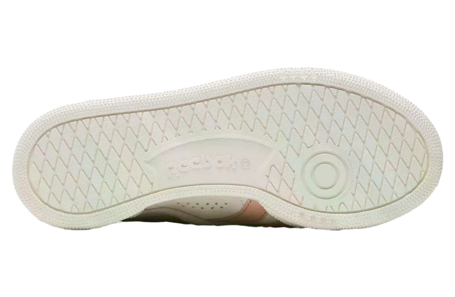 Reebok Womens Club C Grounds UK Luxe Grey / Pink Clay