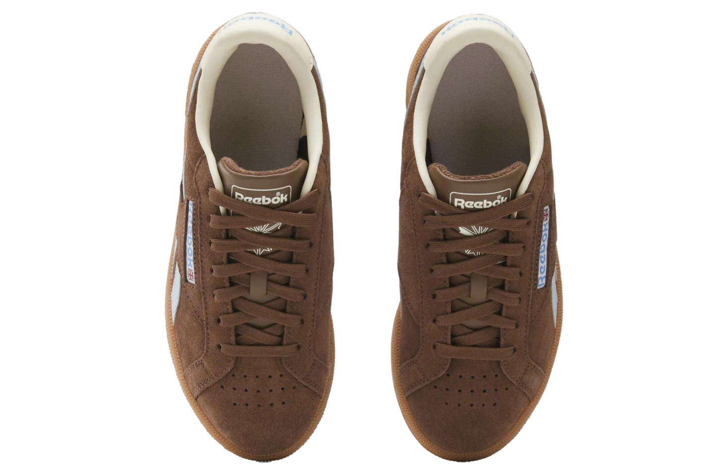 Reebok Womens Club C Grounds UK WMNS Simple Brown / Ice Blue