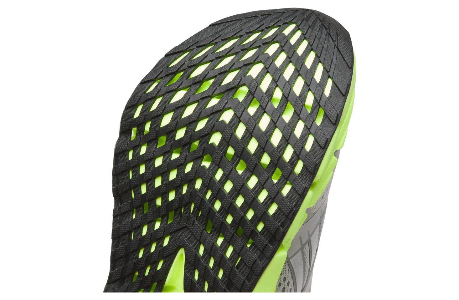 Reebok Womens Floatzig 2 Running Grey / Digital Lime
