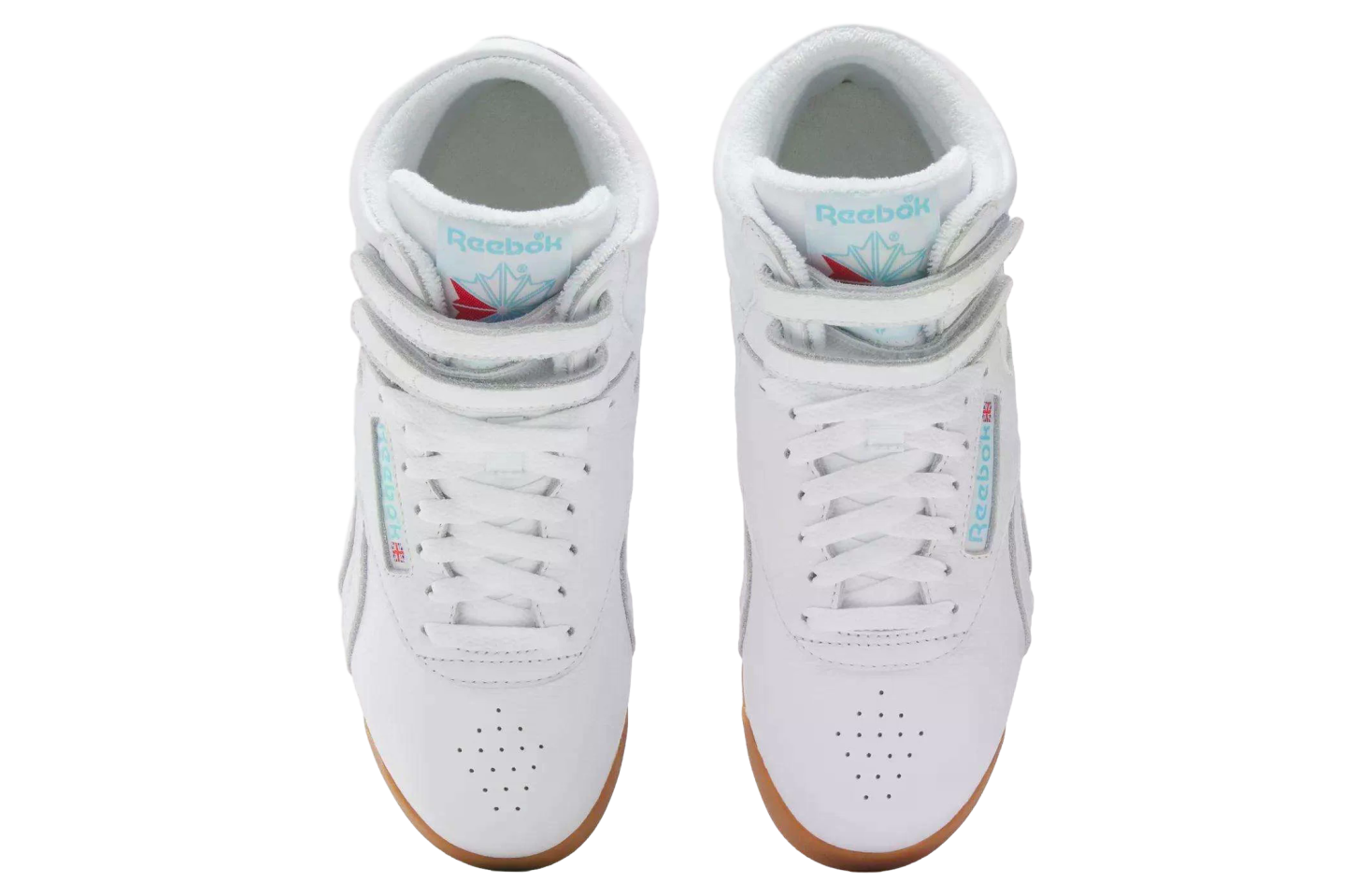 Reebok Womens Freestyle Hi Ftwr White / Blue