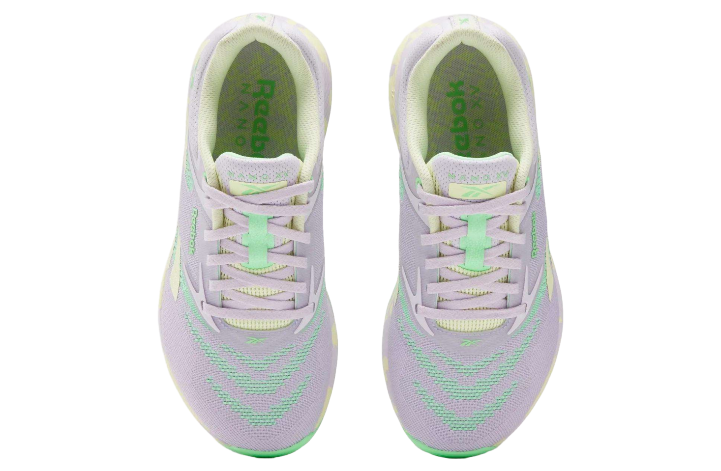 Reebok Womens Nano X5 Training WMNS Digital Gleam / Green Glow