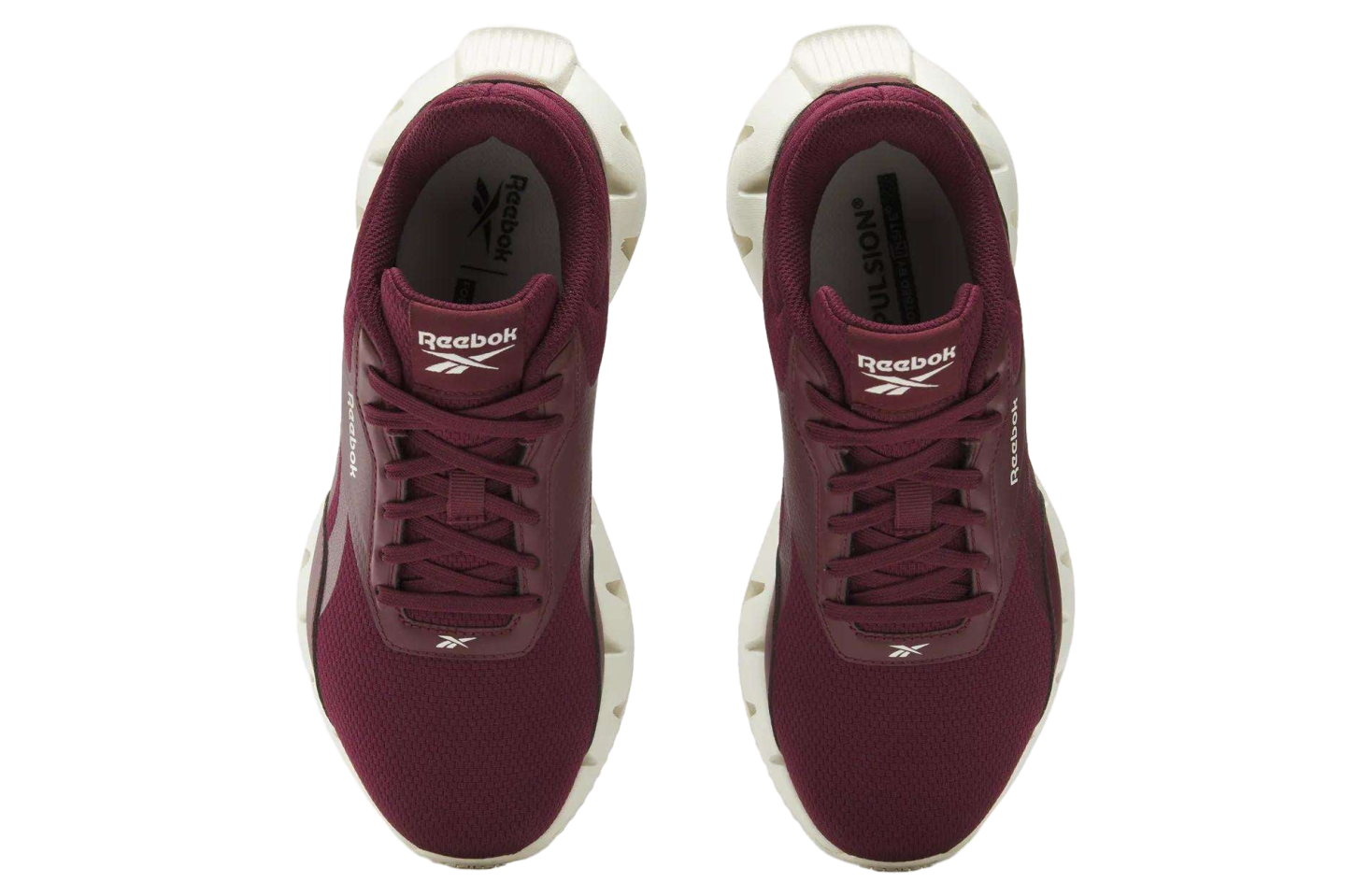 Reebok Womens Zig Dynamica Str Black Cherry / Chalk