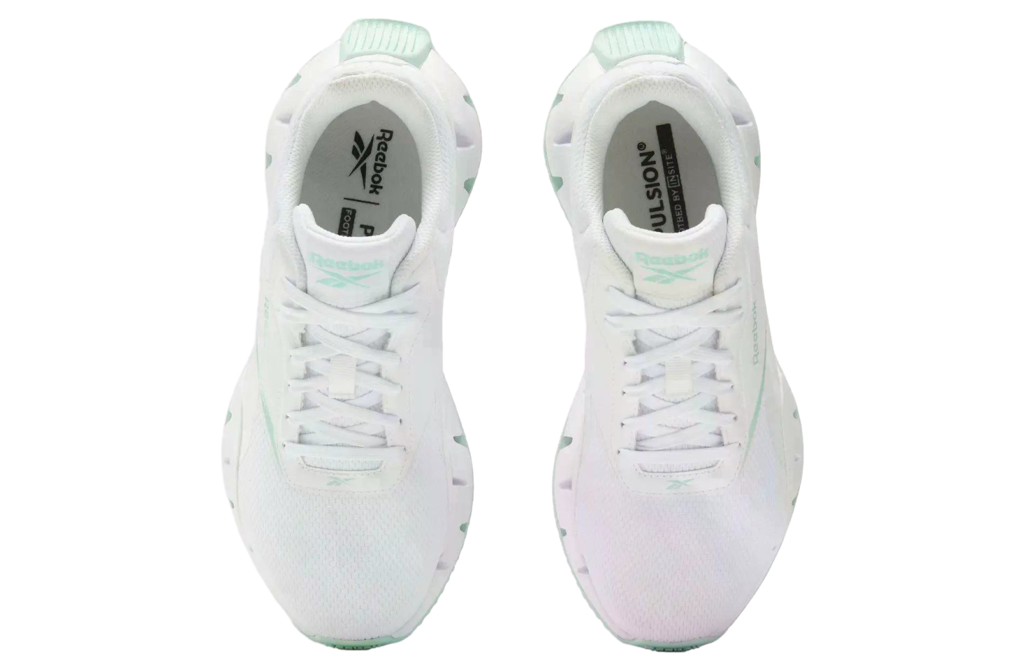 Reebok Womens Zig Dynamica Str White / Glitch Aqua