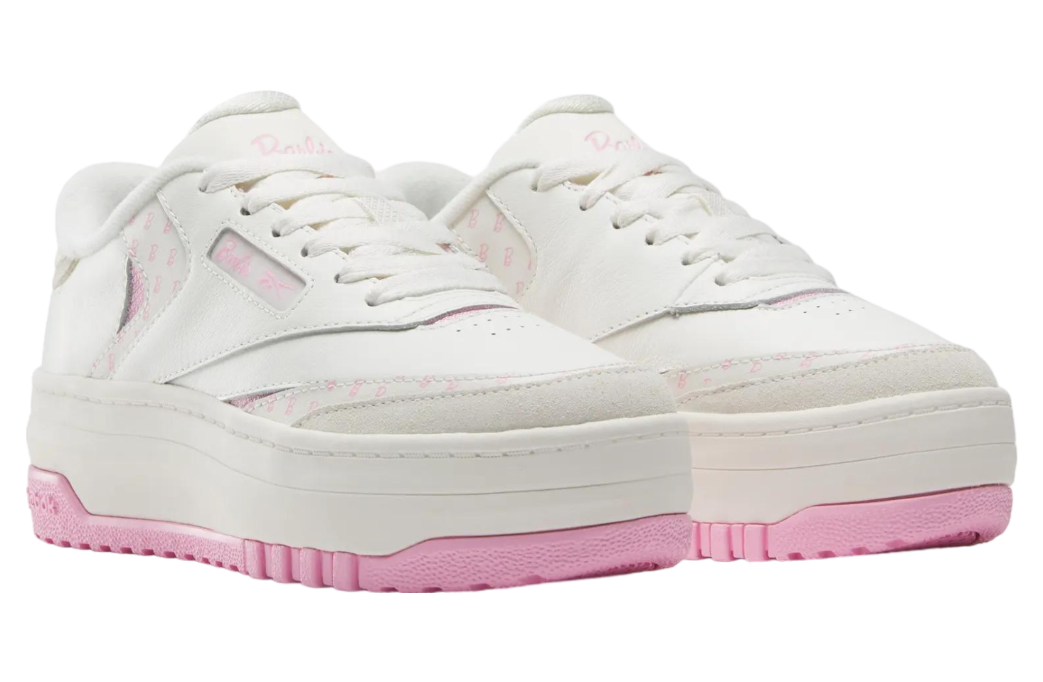 Reebok X Barbie Club C Extra GS Chalk / Astro Rose