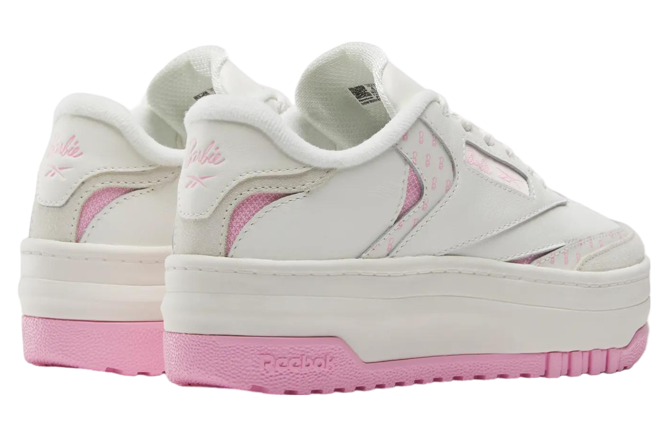 Reebok X Barbie Club C Extra GS Chalk / Astro Rose