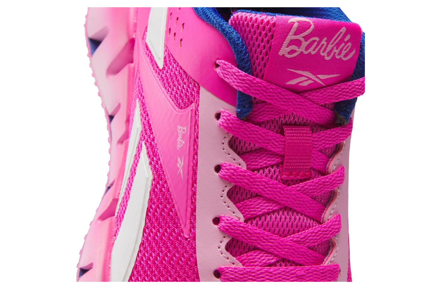 Reebok X Barbie Zig Dynamica 2.0 Gs Pink Paradise / Astro Rose