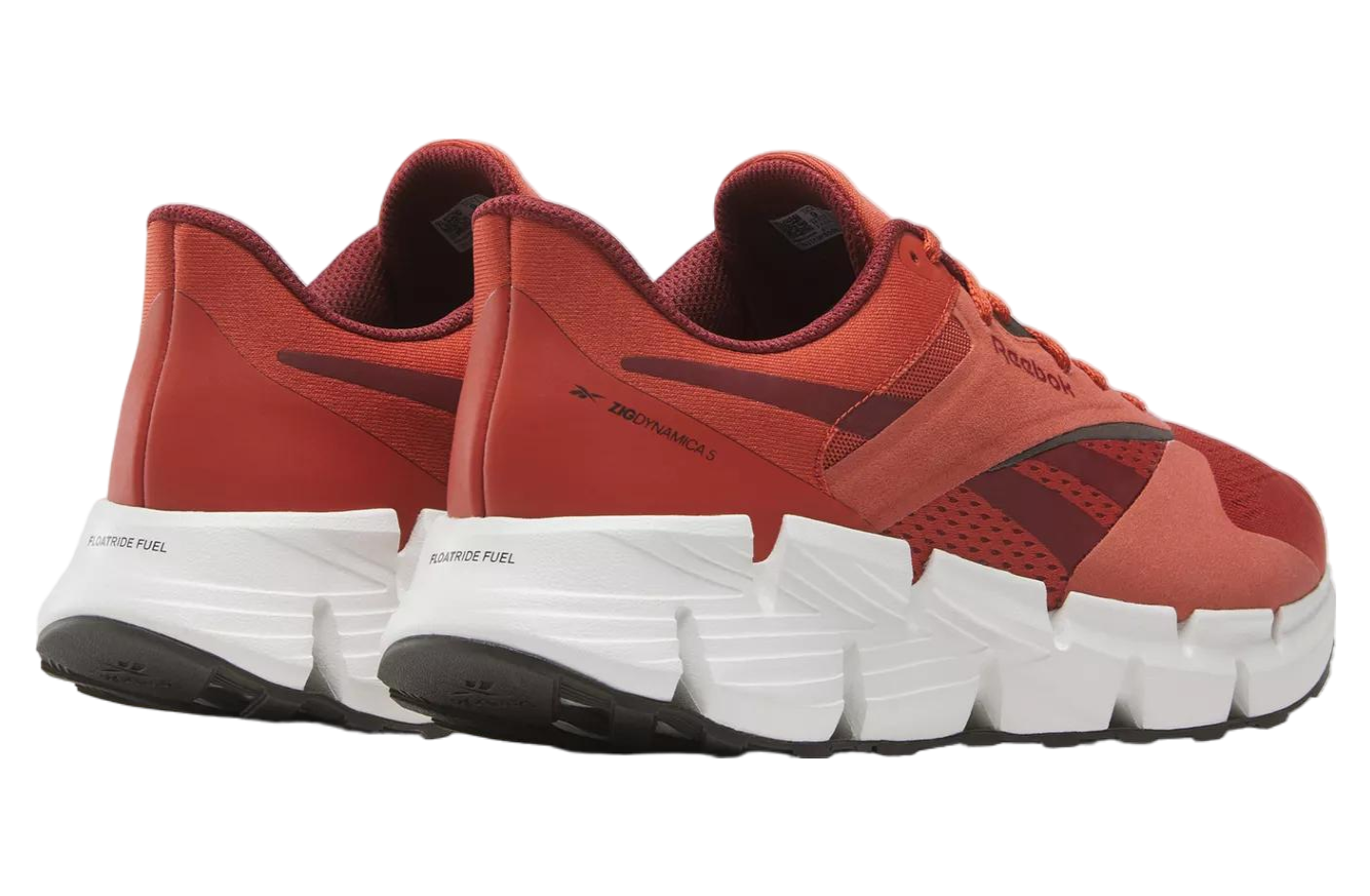 Reebok Zig Dynamica 5 Brick Red / Chalk