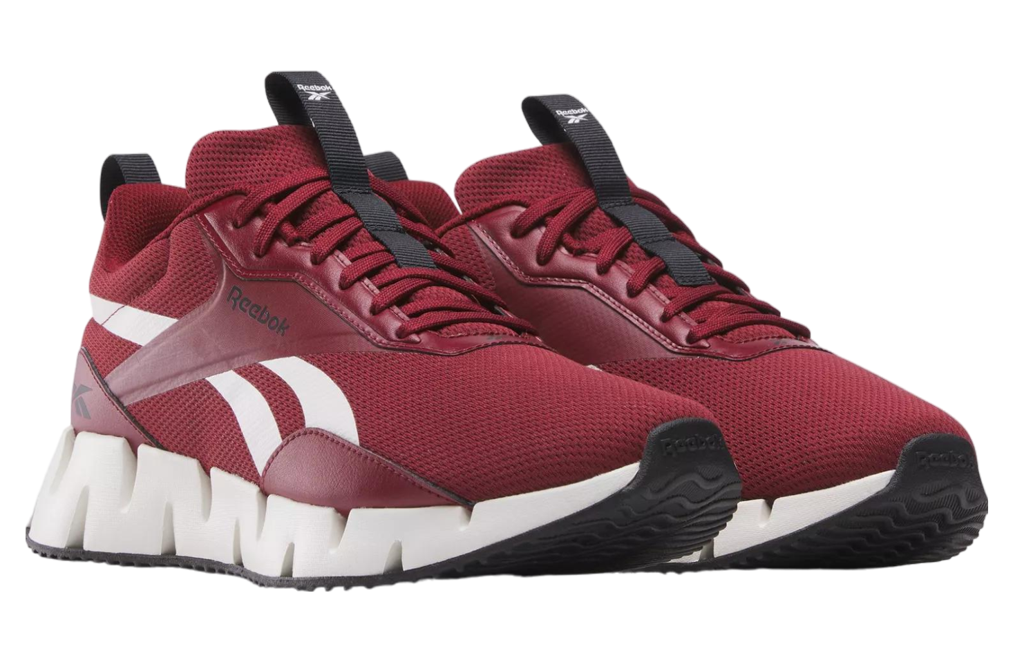 Reebok Zig Dynamica Str Rich Maroon / Chalk