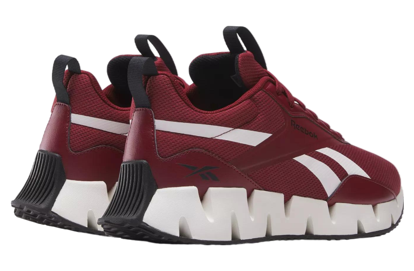 Reebok Zig Dynamica Str Rich Maroon / Chalk