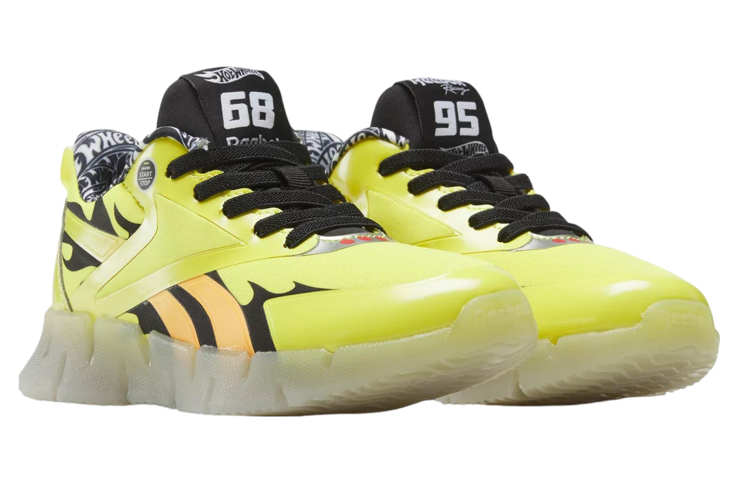 Reebok Zig N Glow Black / Yellow