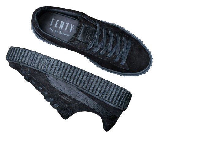 Rihanna x Puma Creeper Black Suede