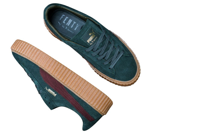 Rihanna x Puma Creeper Green - May 2016 - 361005-07