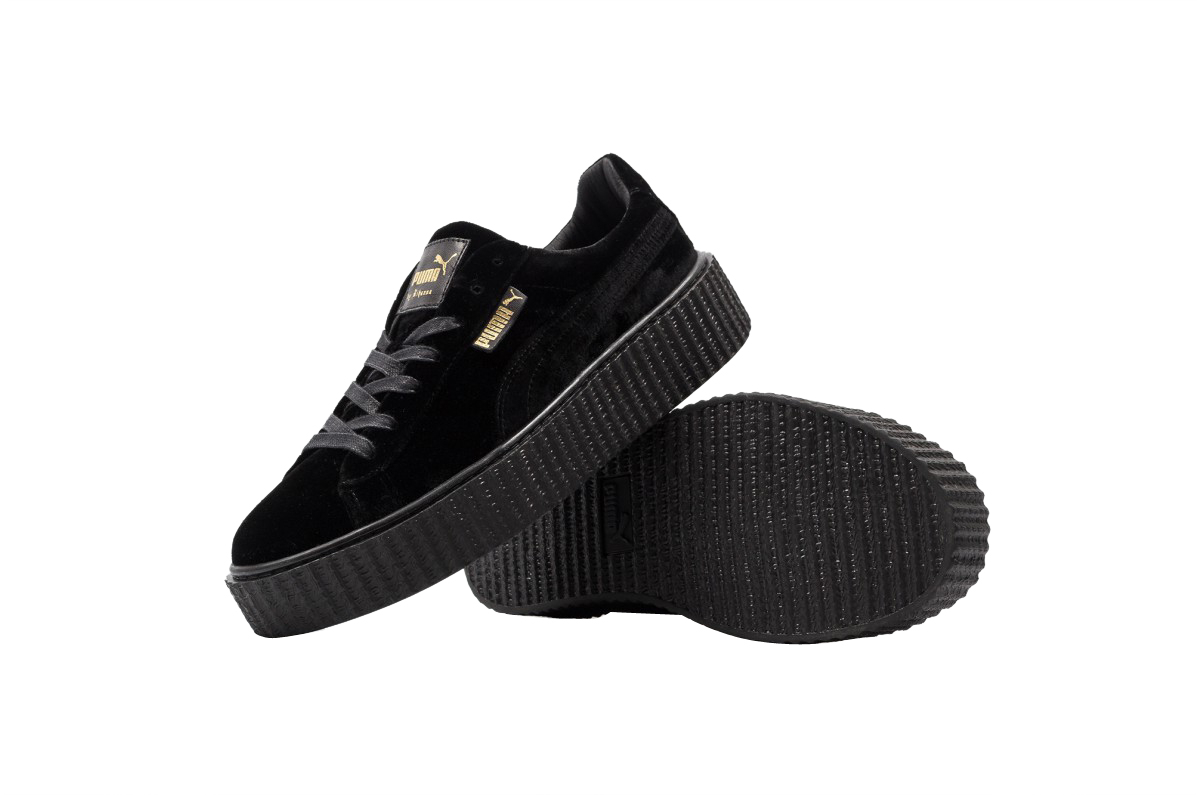 Rihanna x Puma Creeper Velvet Black