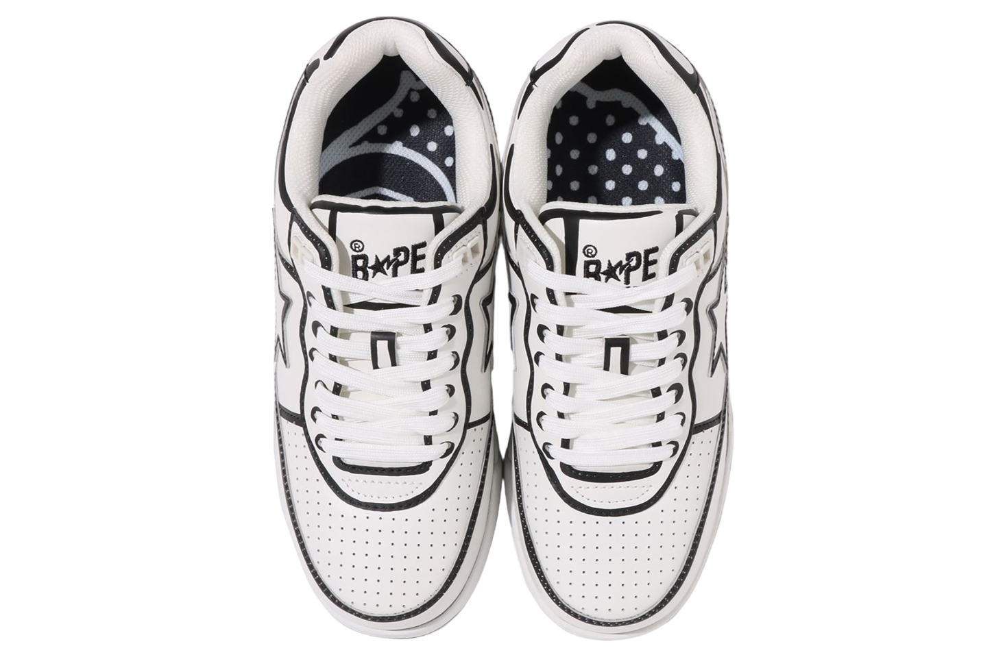 Road Sta Bape X Joshua Vides WMNS White