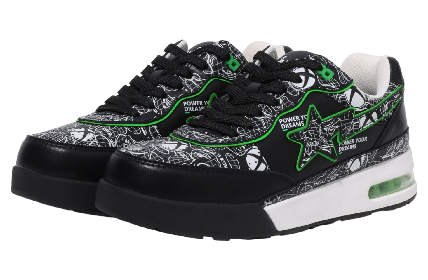 Road Sta Bape X Xbox Camo Black