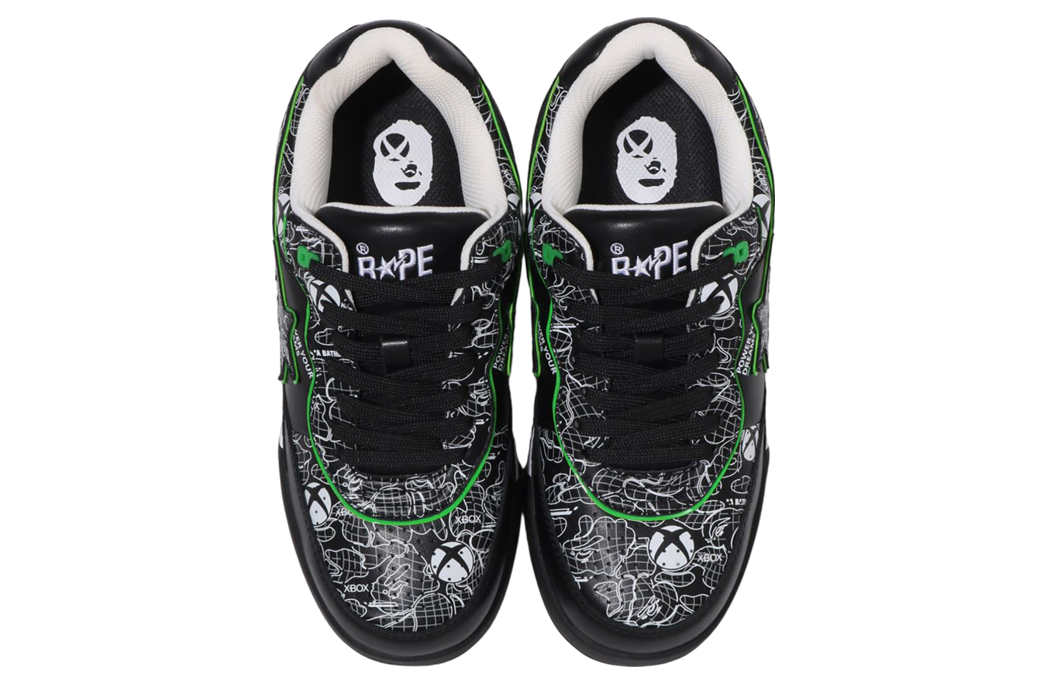 Road Sta Bape X Xbox Camo Black