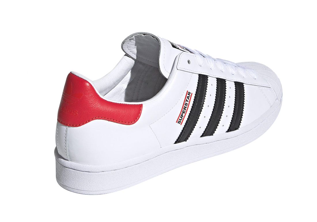 Run DMC x adidas Superstar Cloud White