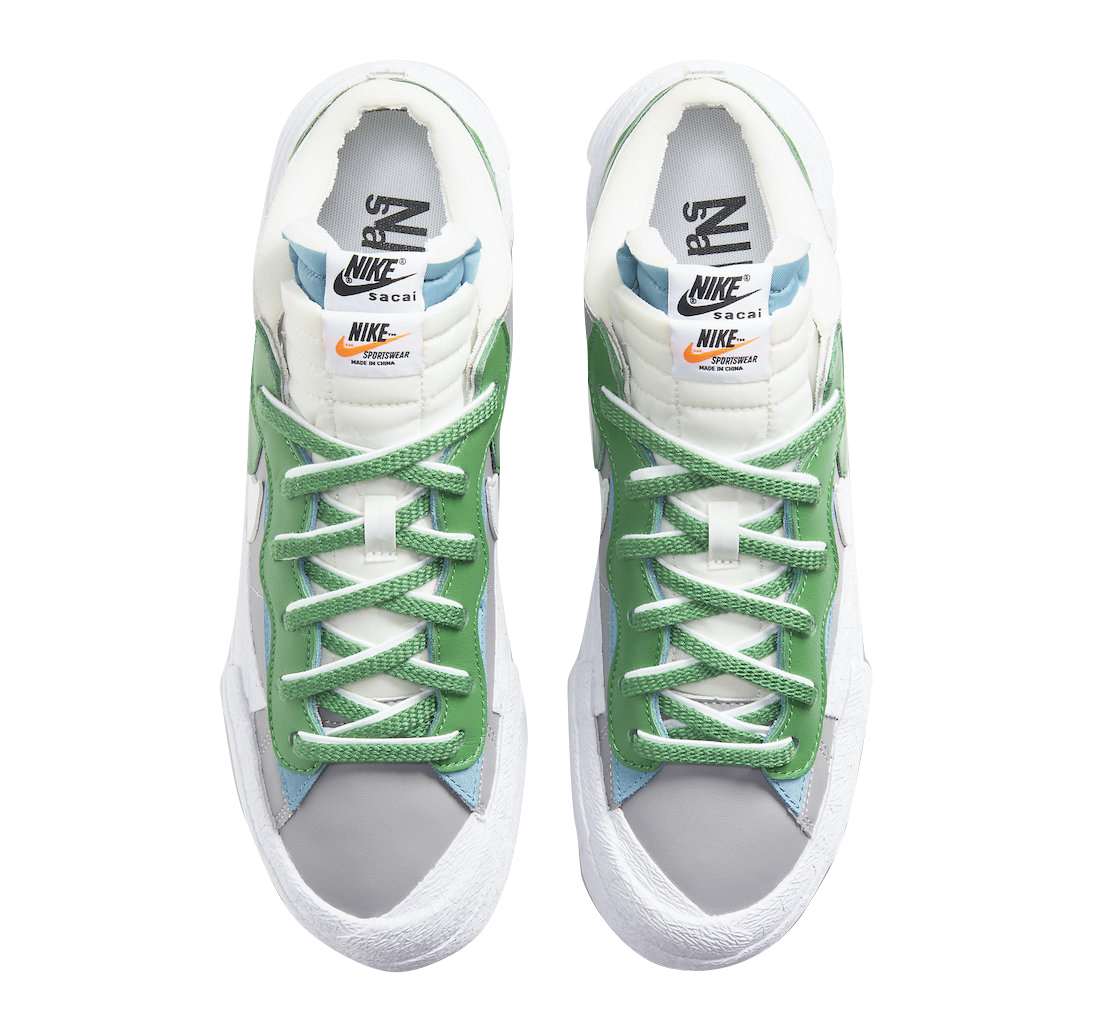 sacai x Nike Blazer Low Classic Green DD1877-001