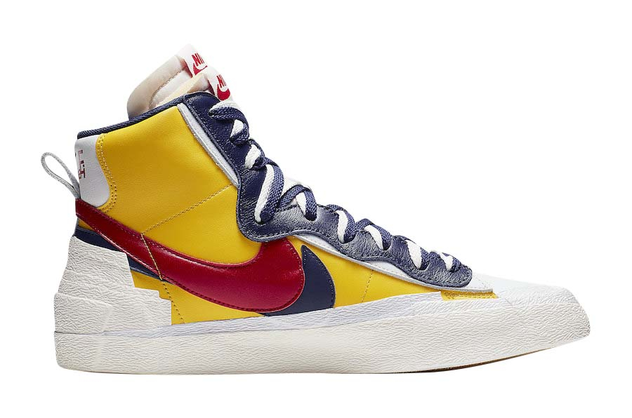 Sacai x Nike Blazer Mid Varsity Maize