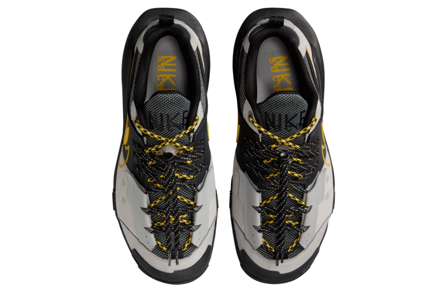 Sacai X Nike Zegamadome Sp Matte Silver / Tour Yellow
