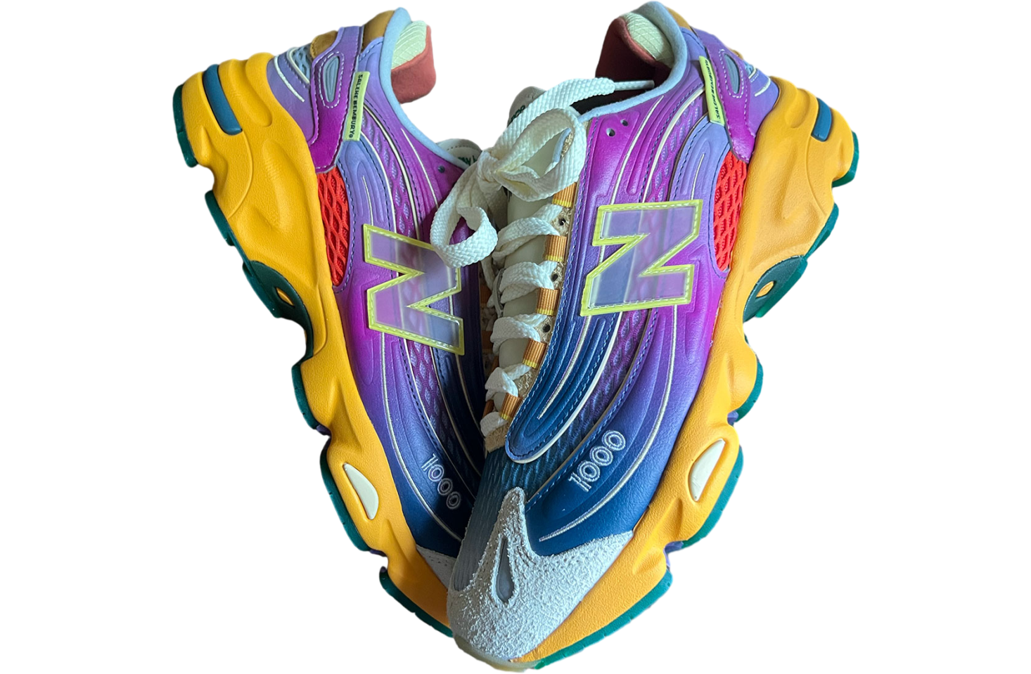 Salehe Bembury x New Balance 1000 Purple / Pink